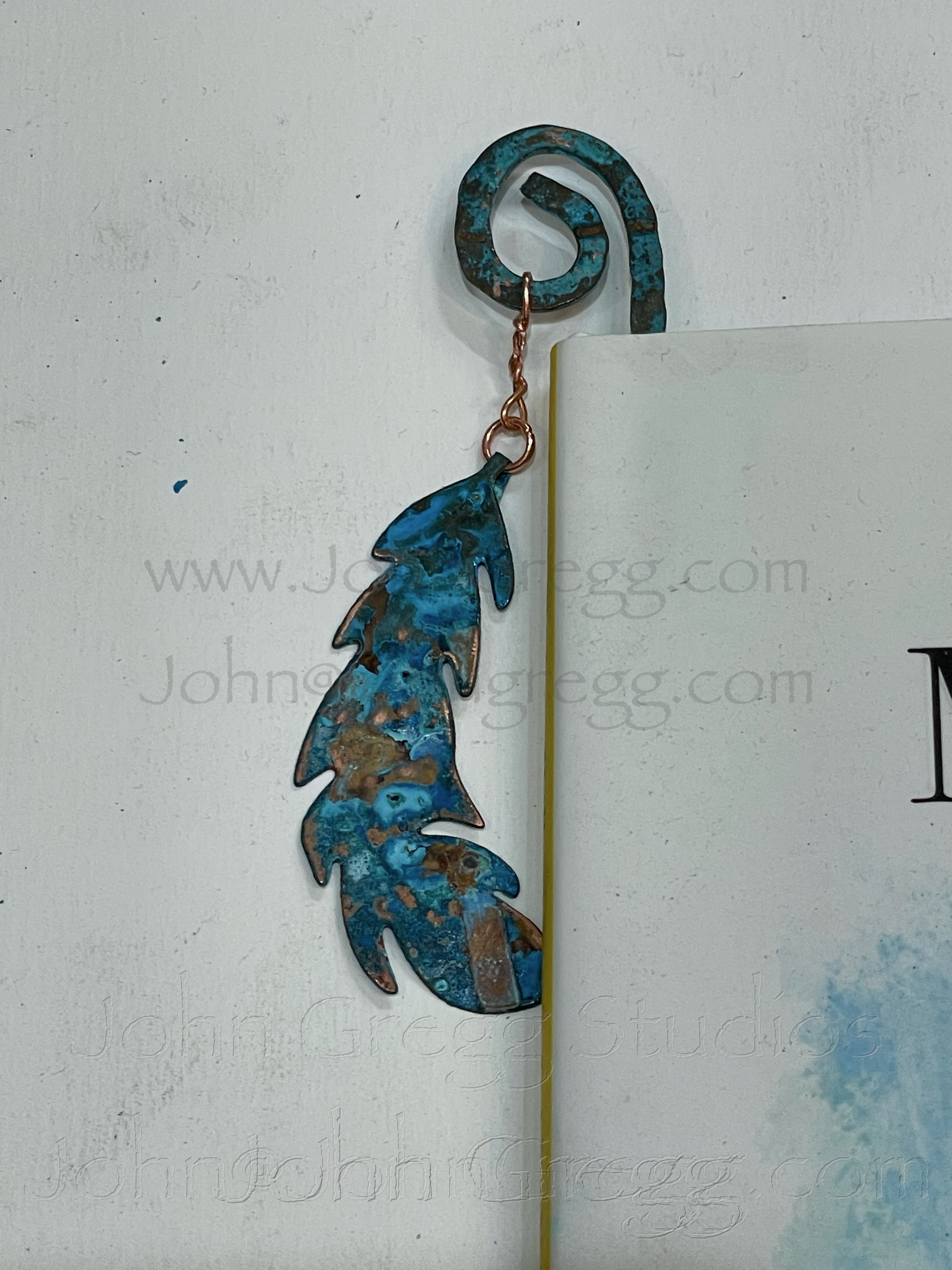 Copper Bookmark